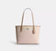 Medium City Tote Bag In Signature Canvas Sand Taupe