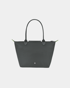 Longchamop Le Pliage Green M Tote Bag Graphite