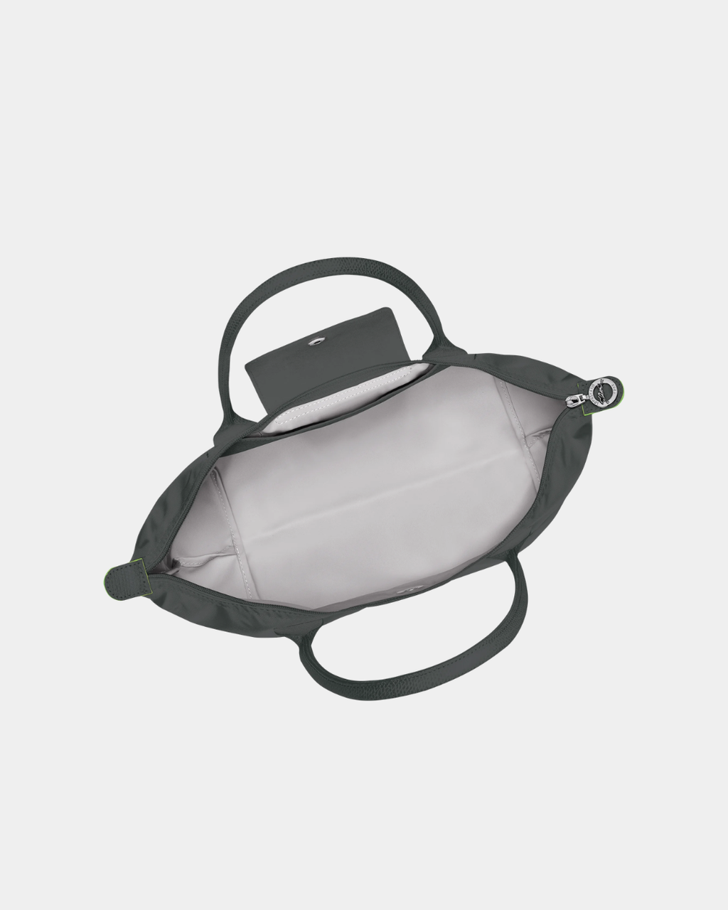 Longchamop Le Pliage Green M Tote Bag Graphite