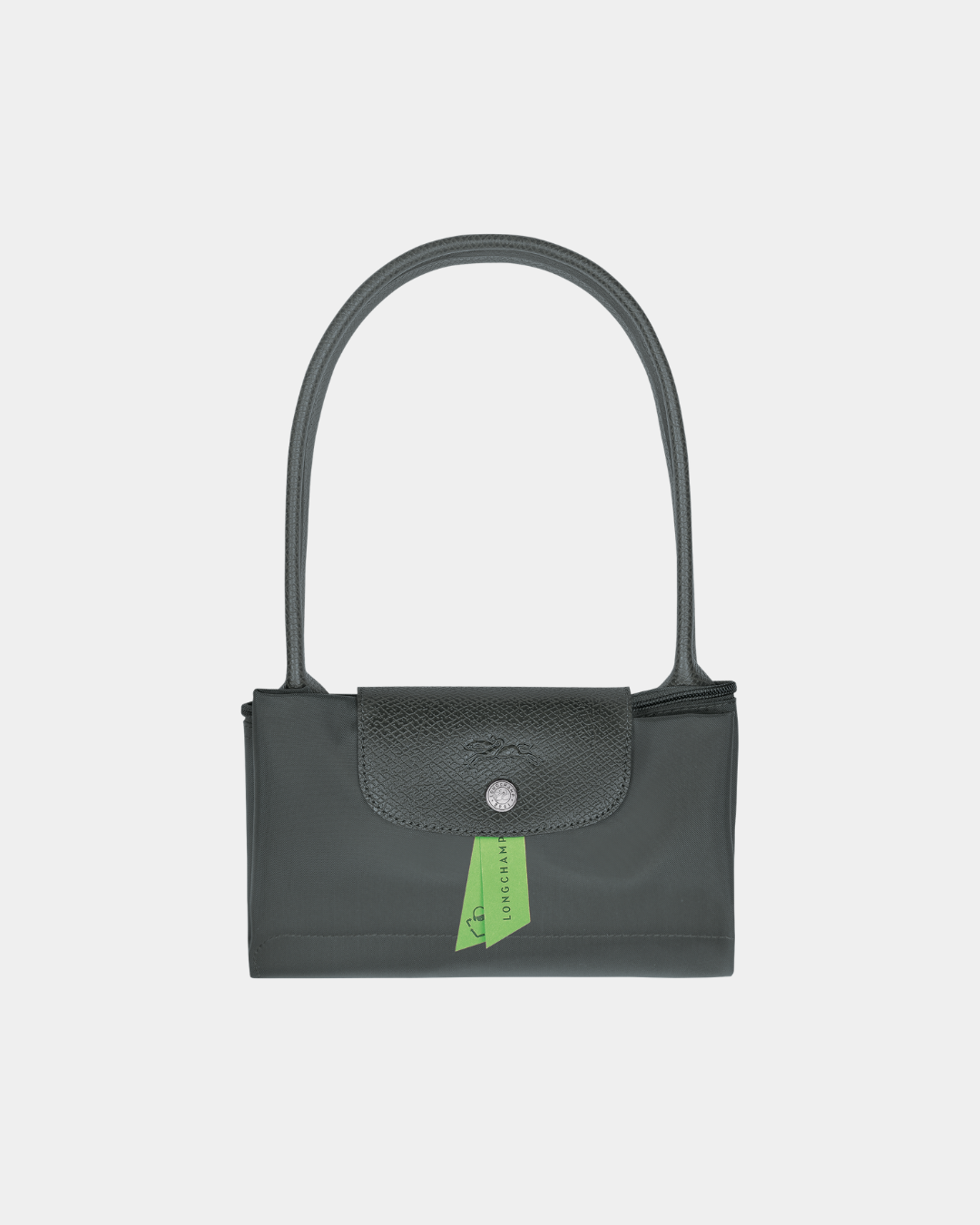 Longchamop Le Pliage Green M Tote Bag Graphite