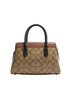 Signature Mini Darcie Carryall Crossbody Bag Khaki Multi