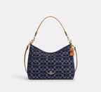 Laurel Shoulder Bag In Signature Denim
