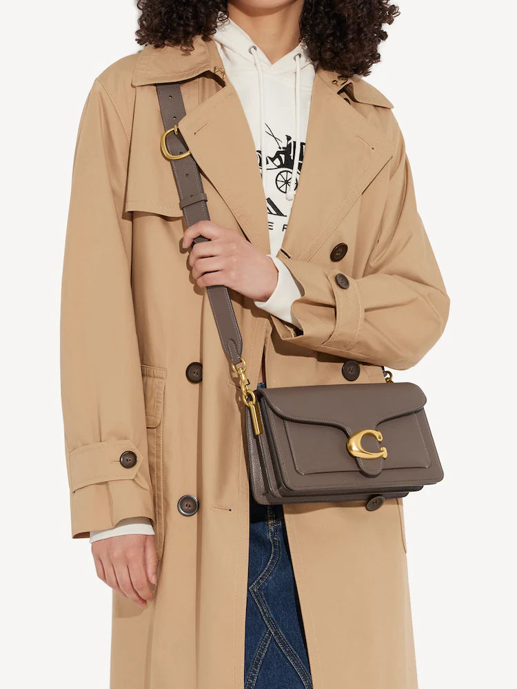 Tabby Shoulder Bag 26 Dark Stone