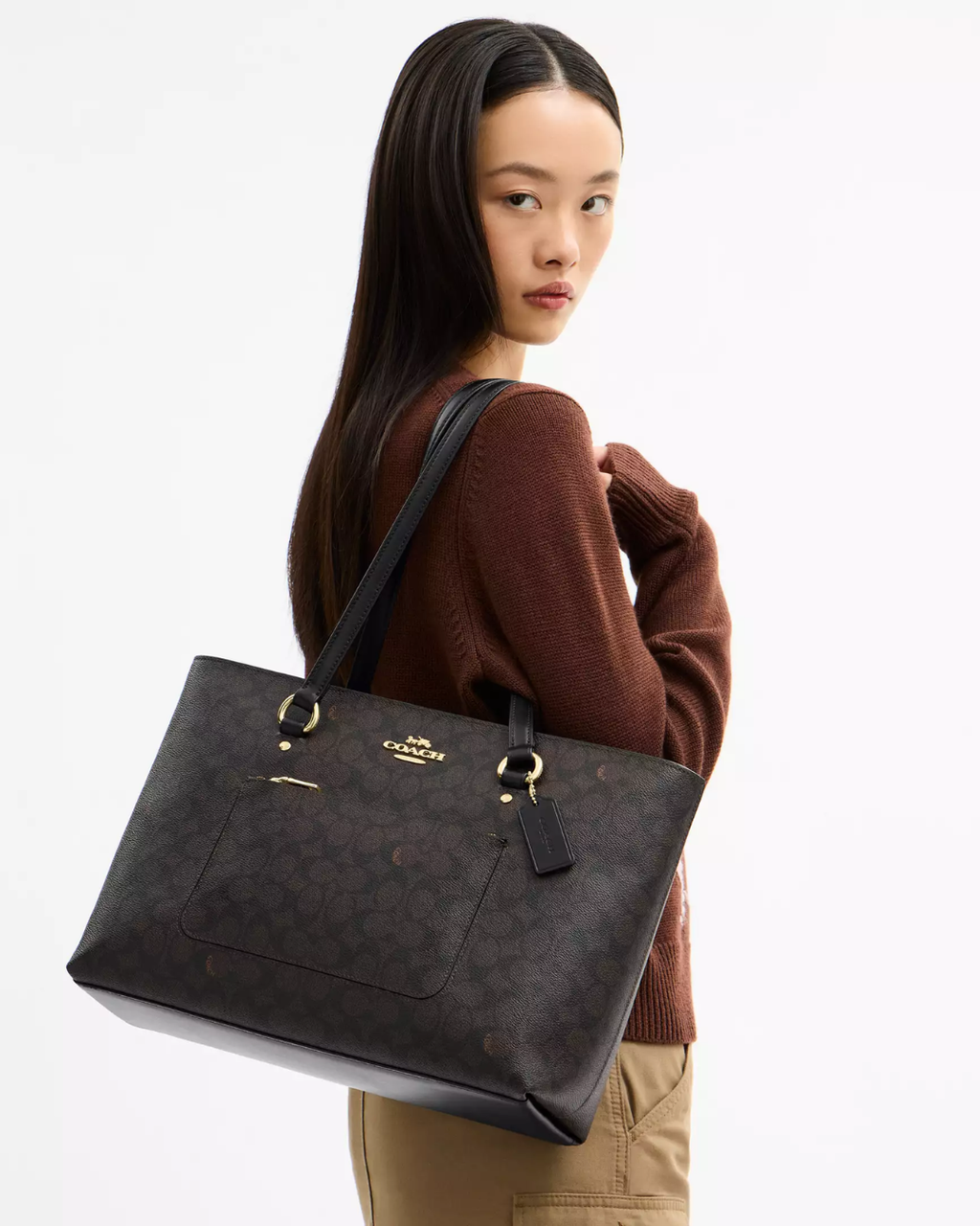 Station Tote Bag In Signature Canvas