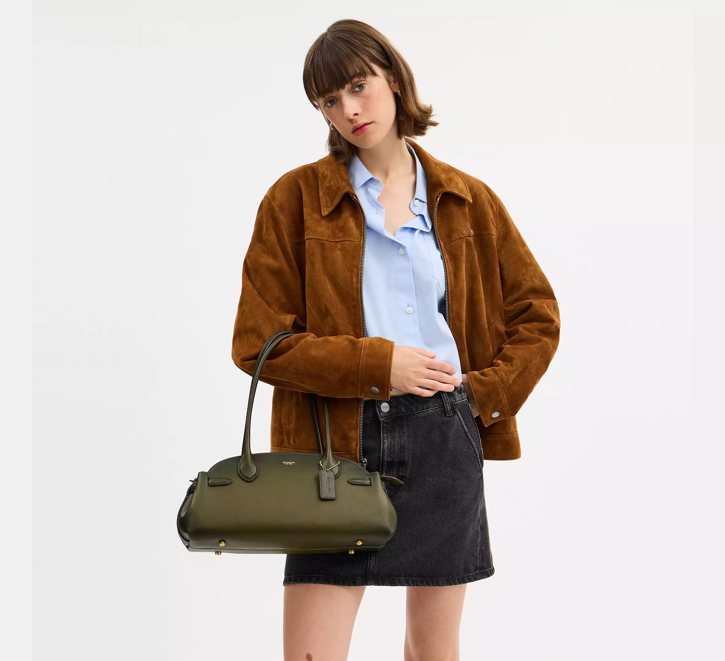 Empire Carryall Bag 34 in Brass/Olive