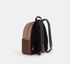 Court Backpack In Signature Tan Brown