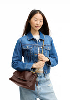 Chelsea Shoulder Bag 30 With Chain Brass/Maple