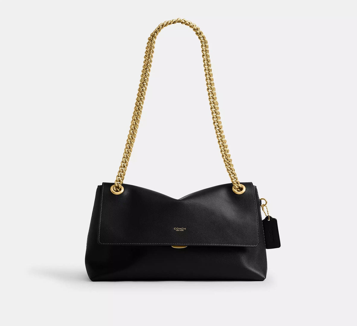 Chelsea Shoulder Bag 30 With Chain Brass/Black Main image