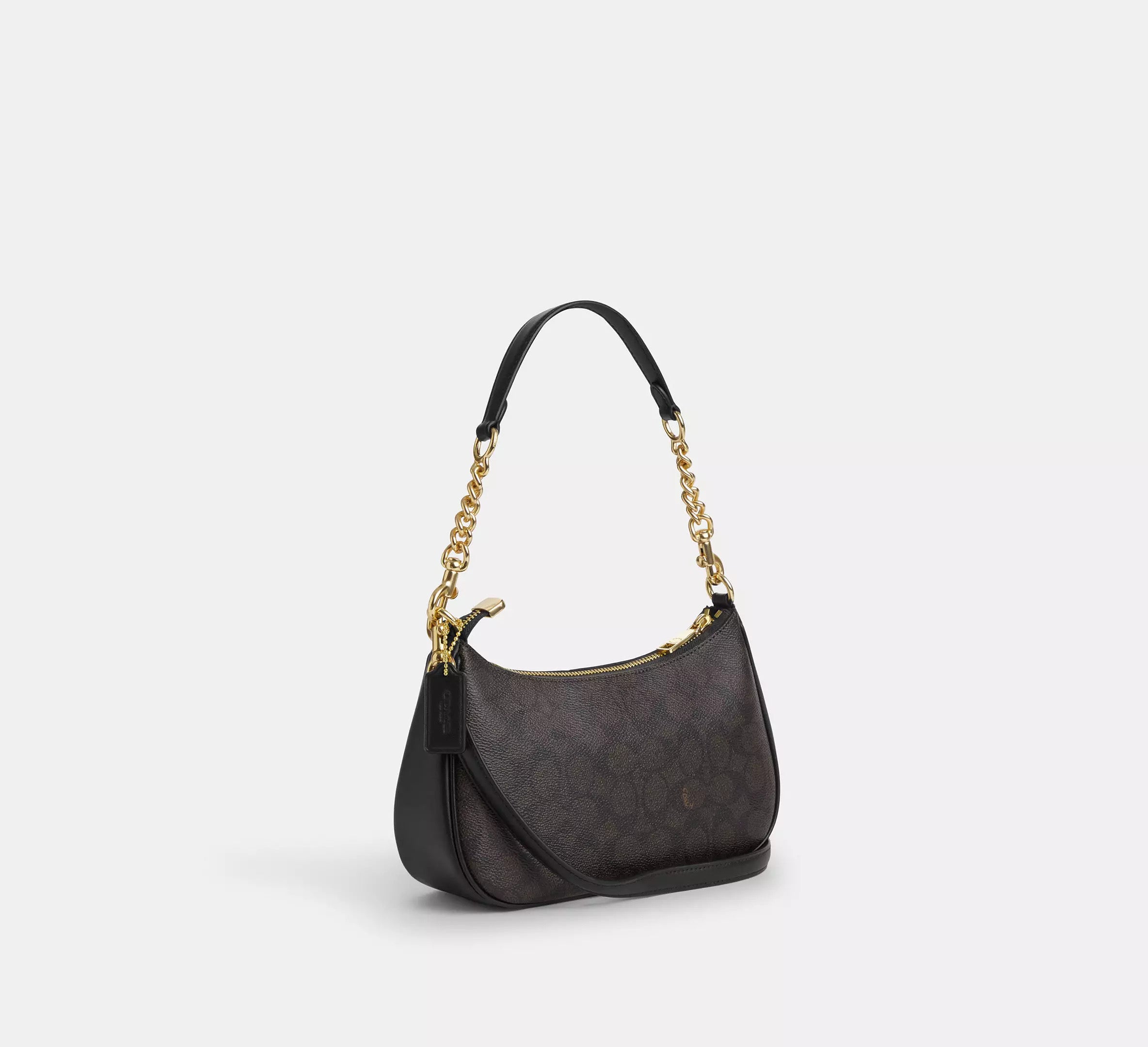 Teri Shoulder Bag In Signature Canvas Secondary image