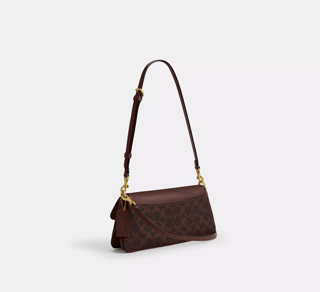 Jet Shoulder Bag In Signature Canvas