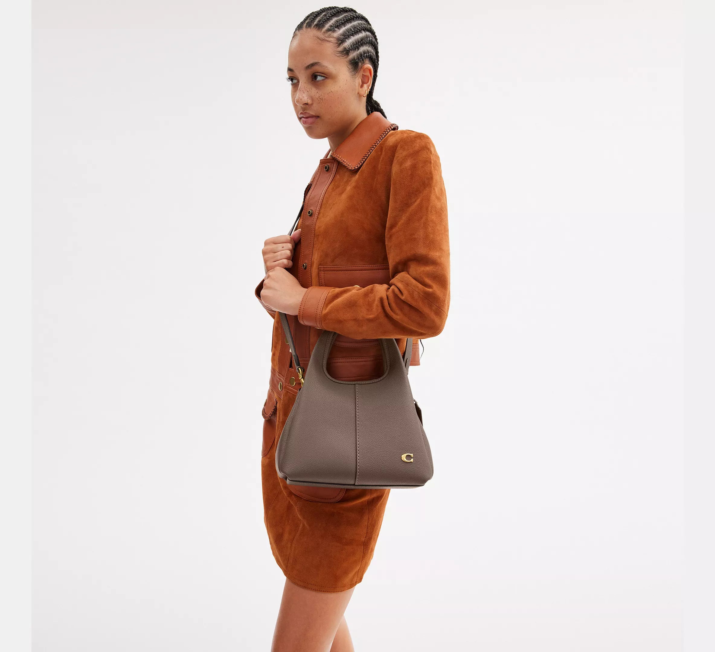 Lana Shoulder Bag 23 Cement Secondary image