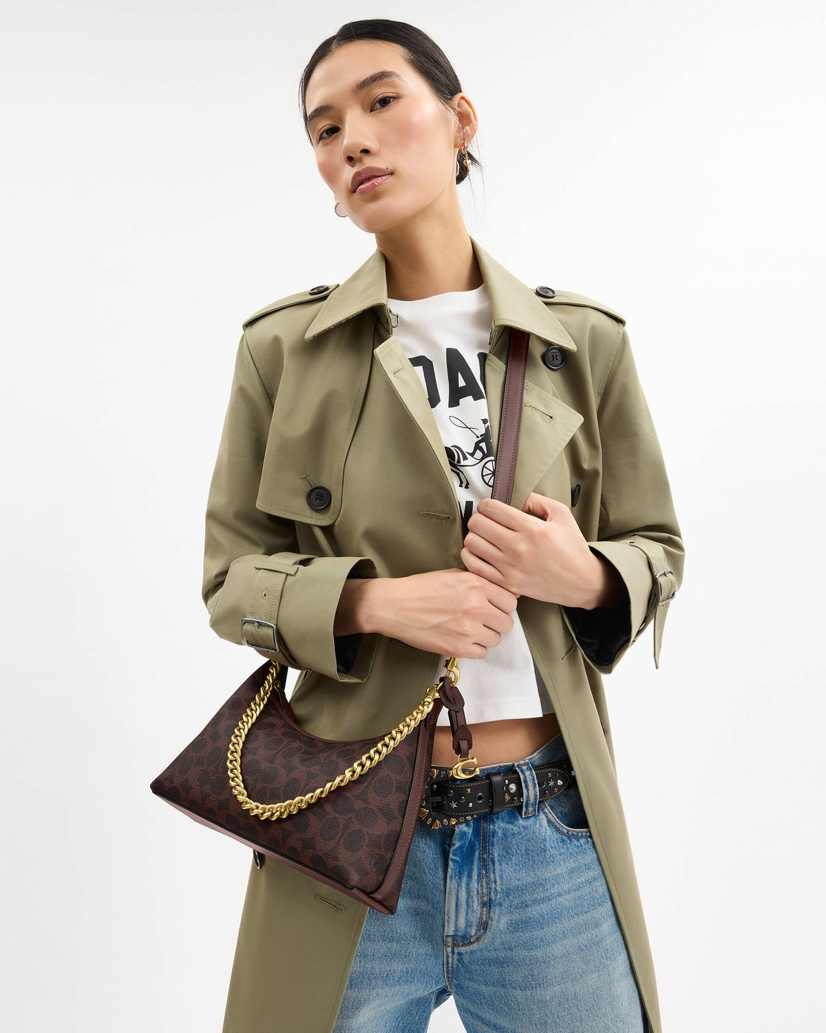 Juliet Shoulder Bag 25 In Signature Canvas