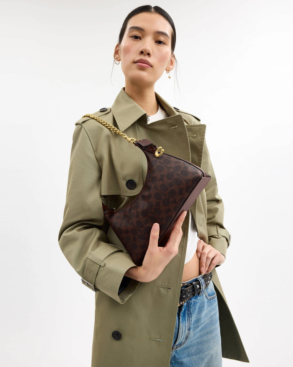 Juliet Shoulder Bag 25 In Signature Canvas
