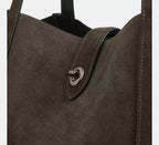 Hadley Turnlock Tote Bag /Army Green