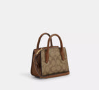 Andrea Mini Carryall In Signature Canvas Gold/Khaki
