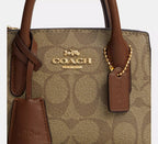 Andrea Mini Carryall In Signature Canvas Gold/Khaki