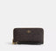 Long Zip Around Wallet In Signature Canvas
