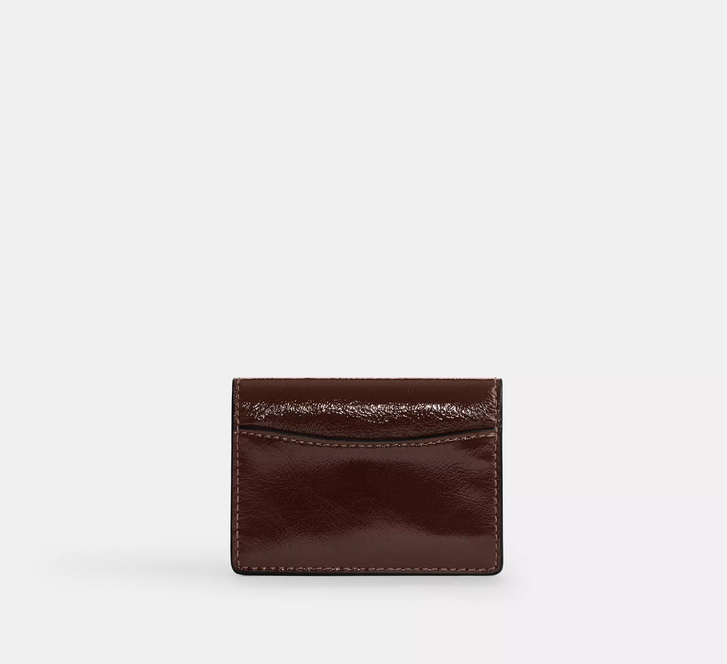 Card Case With Charms Silver/Maple