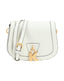Karl Lagerfeld White K/Lock Medium Crossbody Bag