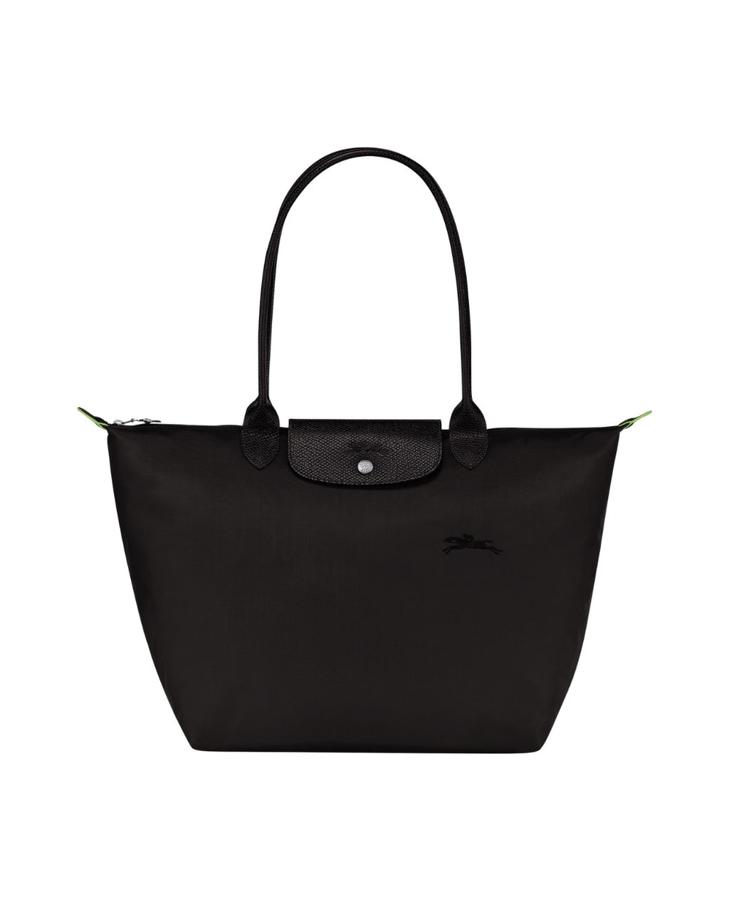 Le Pliage Green M Tote bag Black