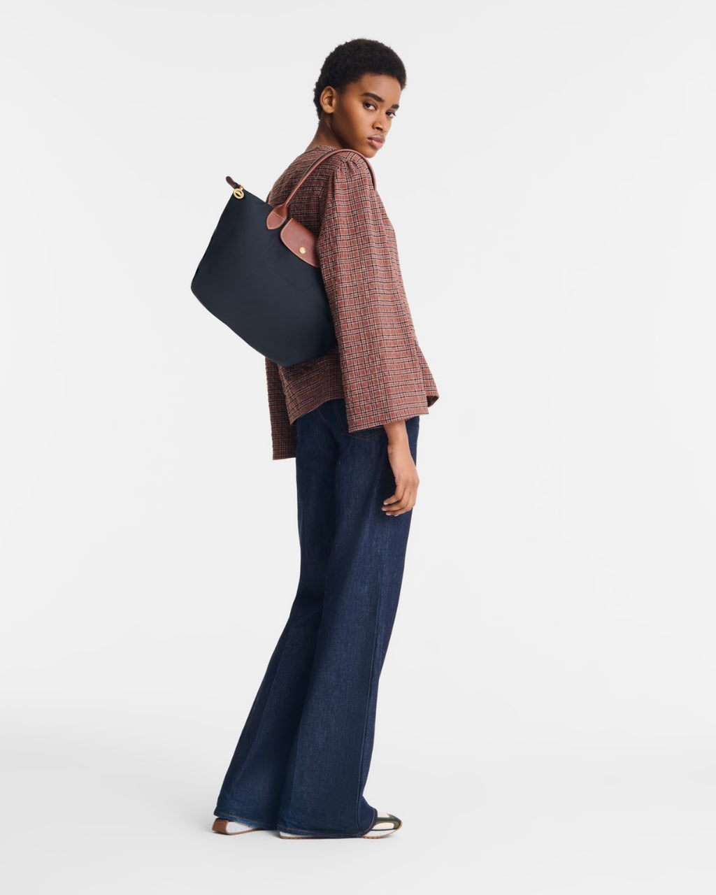 Le Pliage Original M Tote bag Black