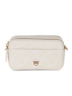 Pinko leather camera bag