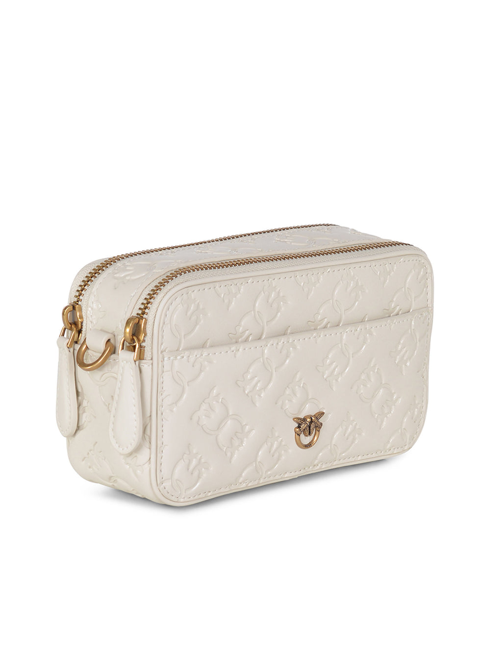 Pinko leather camera bag