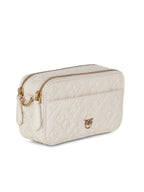 Pinko leather camera bag