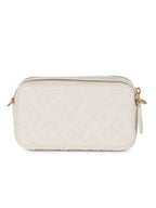 Pinko leather camera bag