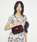 Small Kira Diamond Quilt Distressed Shoulder Bag