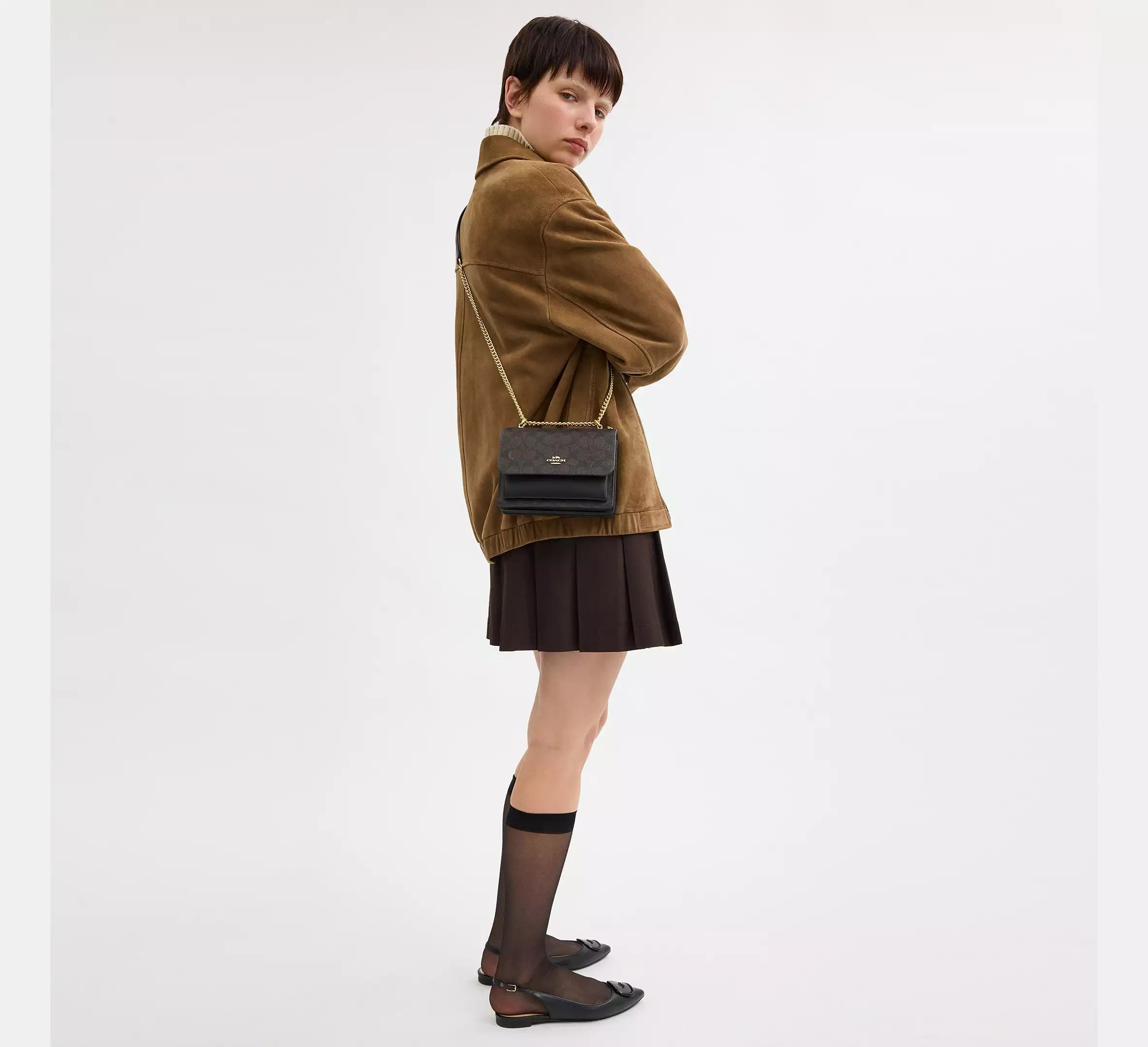 Coach Mini Klare Crossbody Bag in Signature Canvas Secondary image