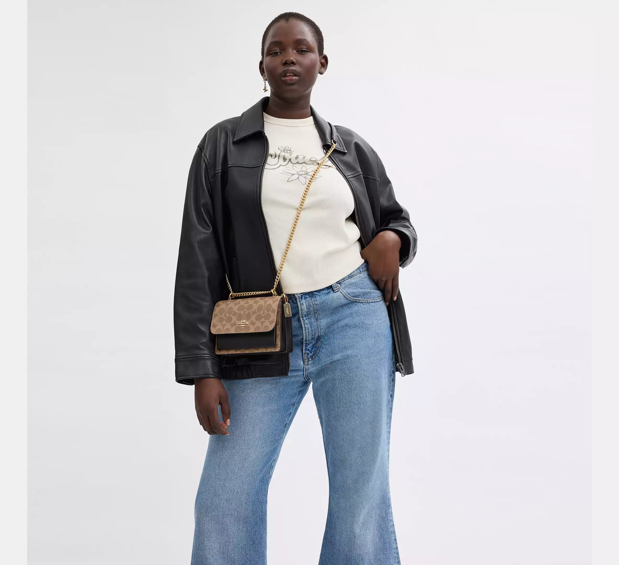 Coach Mini Klare Crossbody Bag In Signature Canvas Secondary image