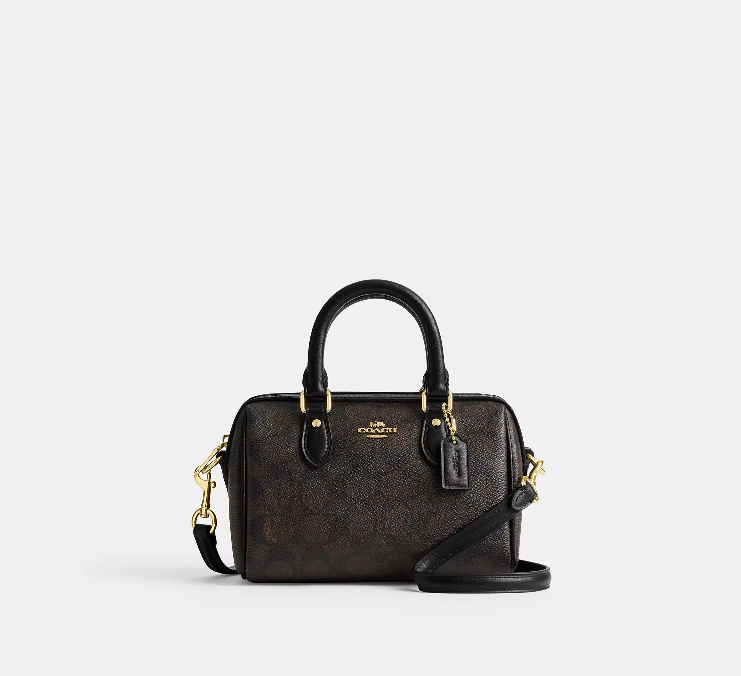 Coach Mini Rowan Crossbody Bag In Signature Canvas Main image