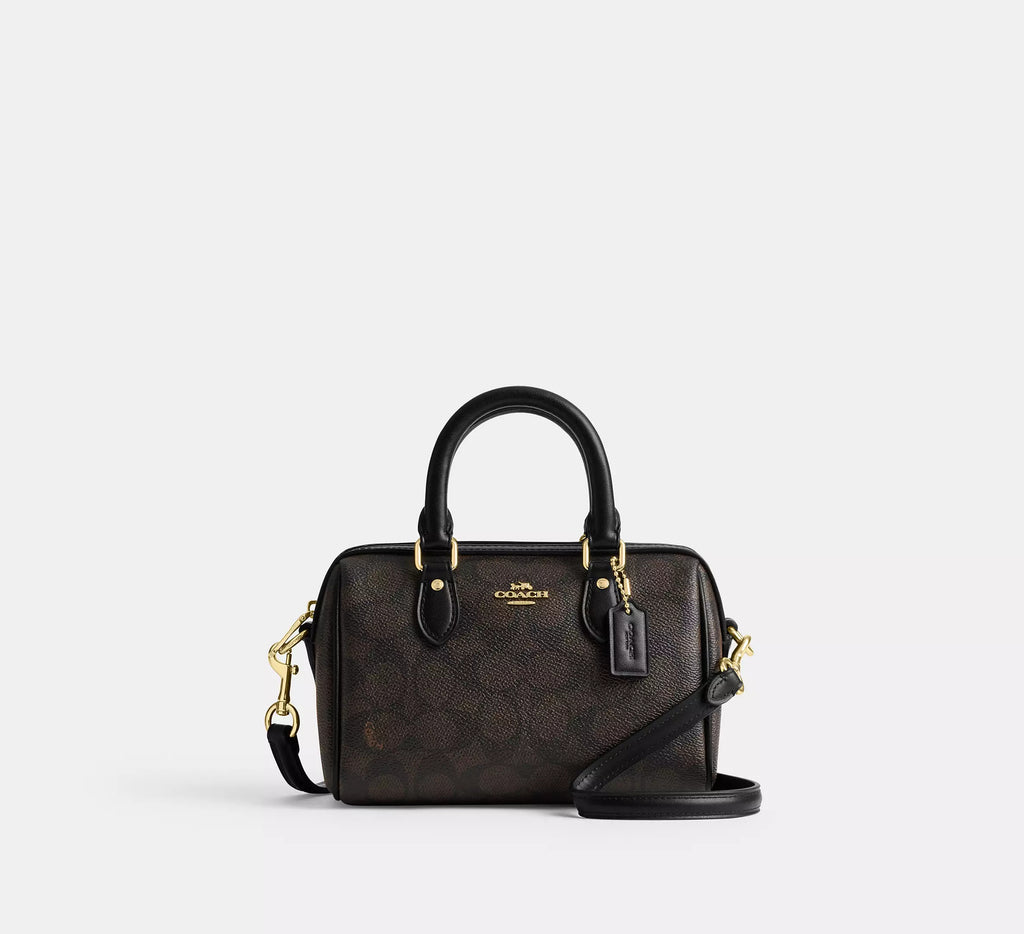 Coach Mini Rowan Crossbody Bag In Signature Canvas