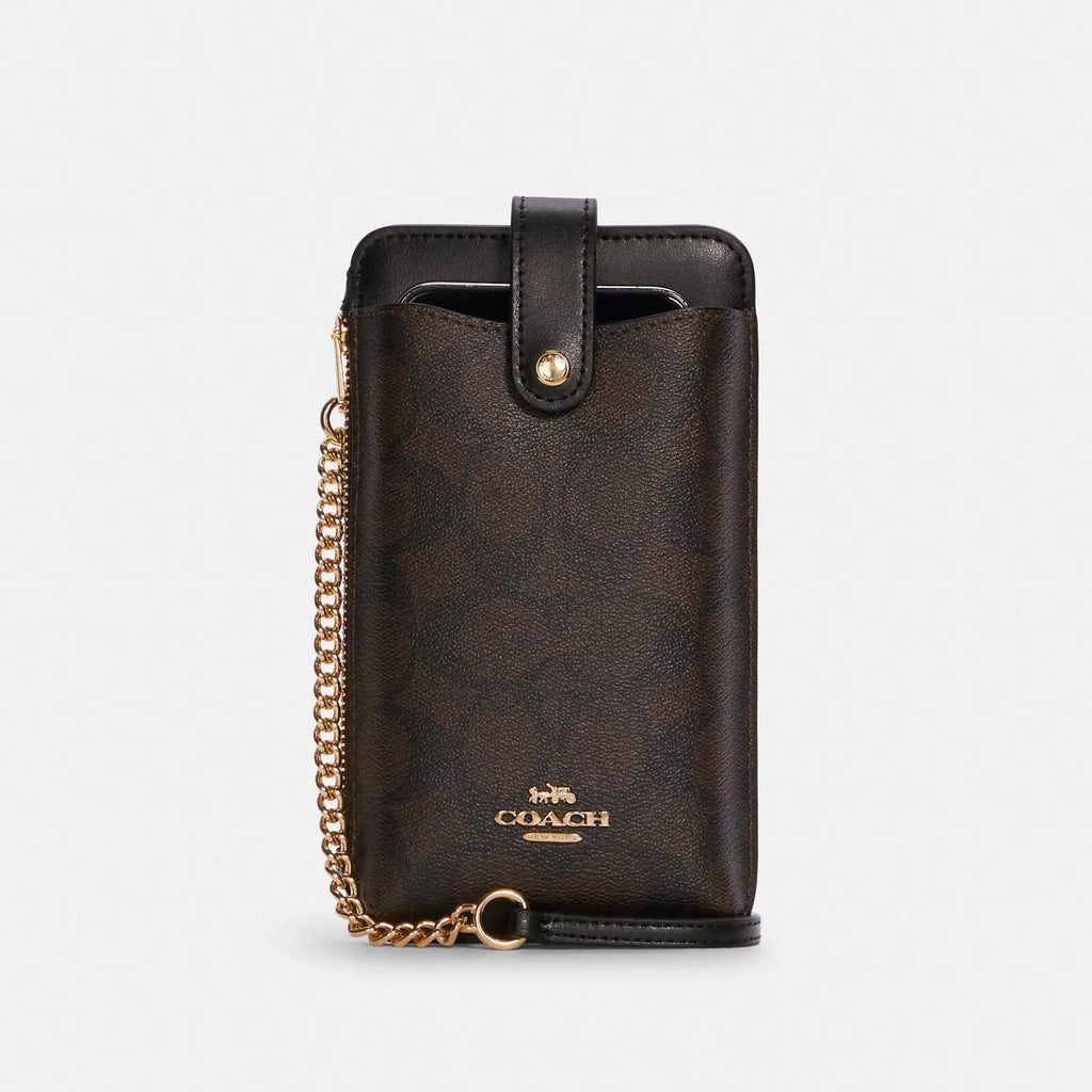 Phone Crossbody In Signature Canvas