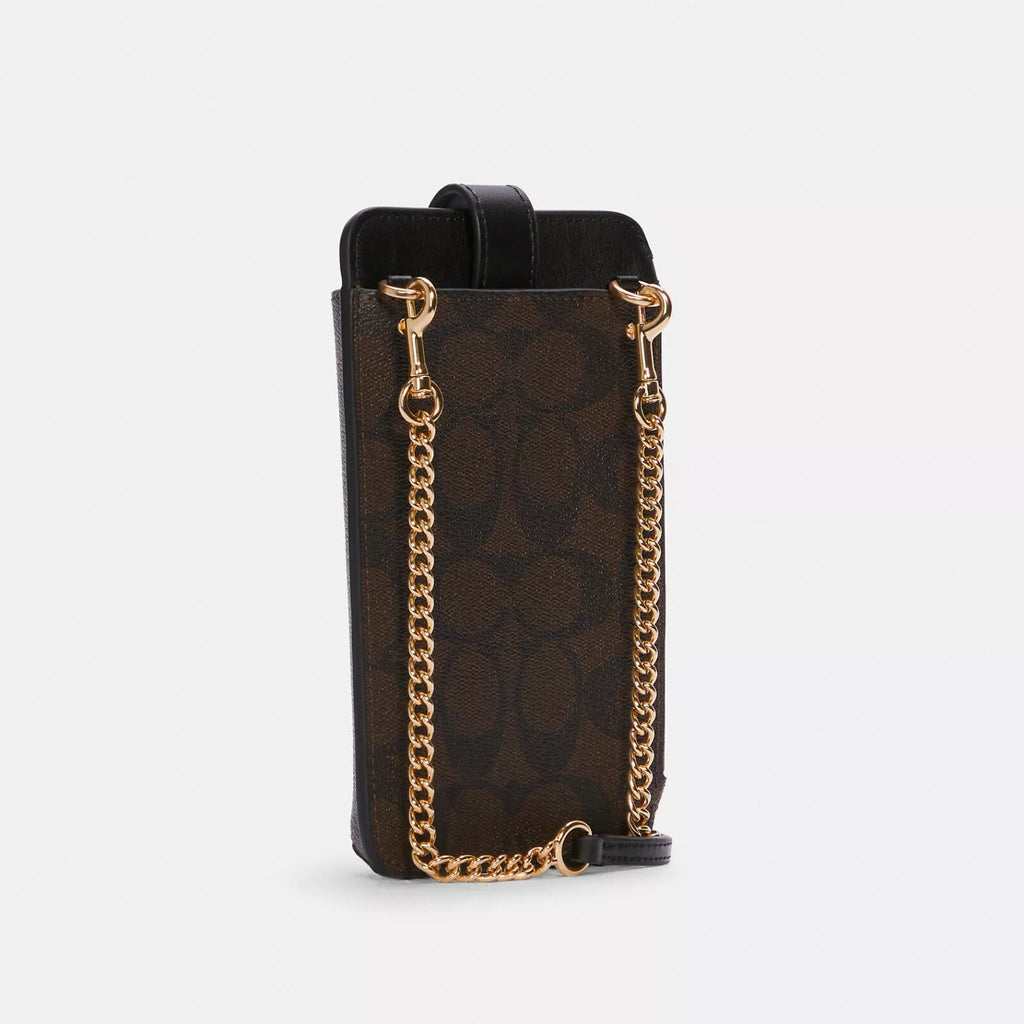 Phone Crossbody In Signature Canvas