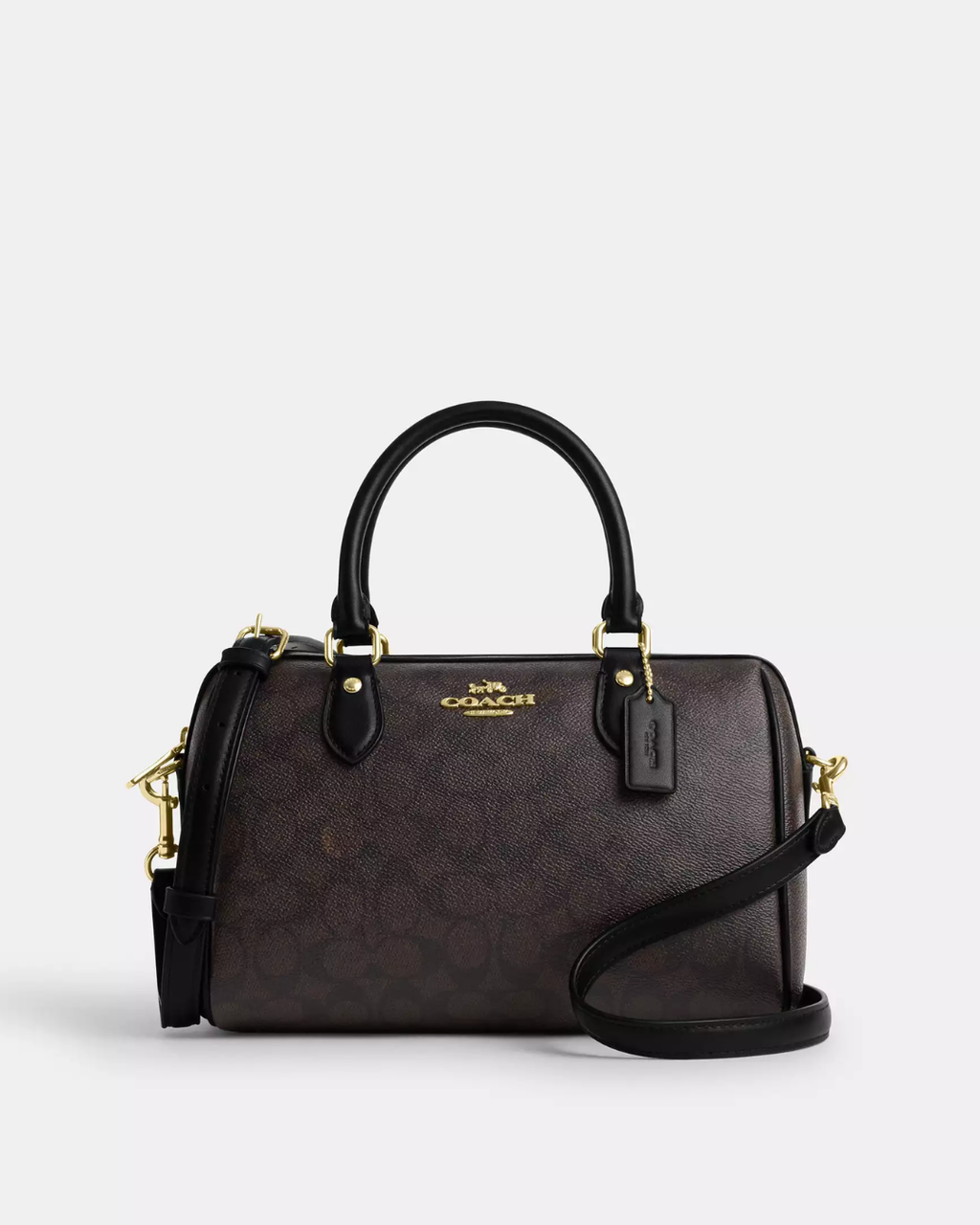 Rowan Satchel Bag In Signature Canvas