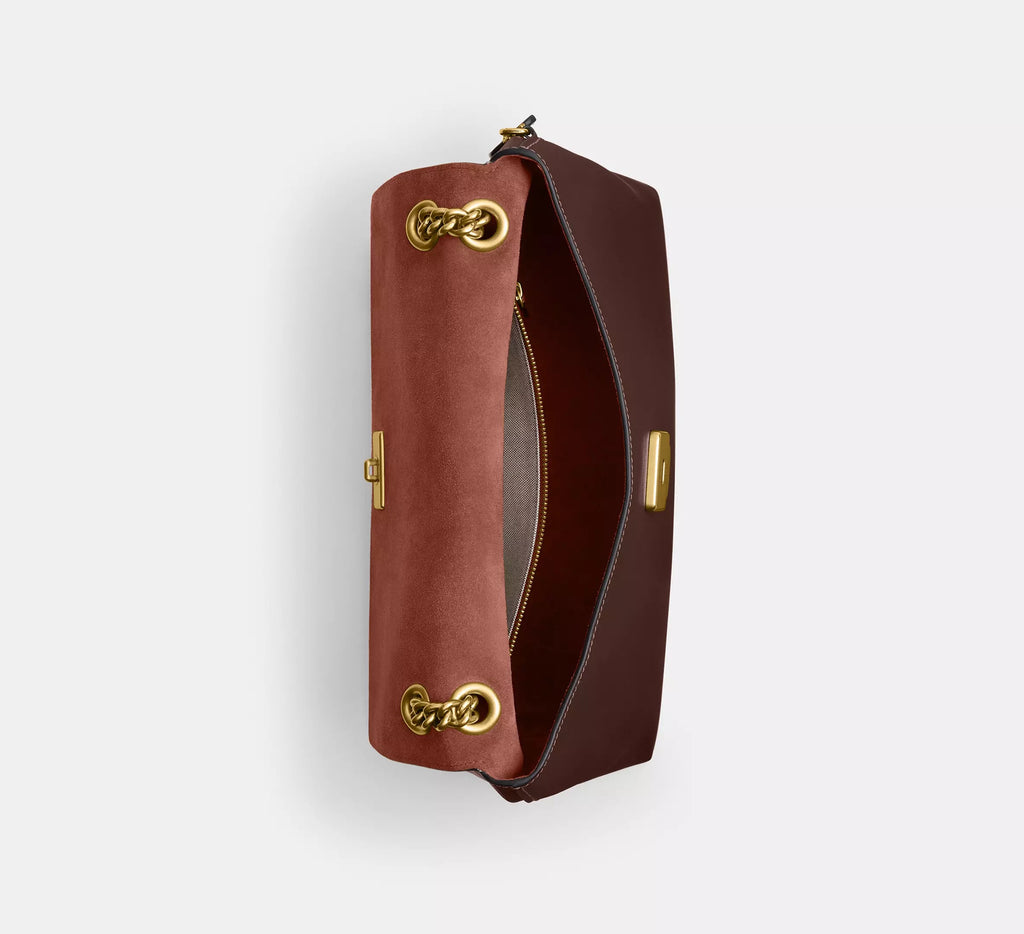 Chelsea 30 Shoulder Bag in Brown Leather