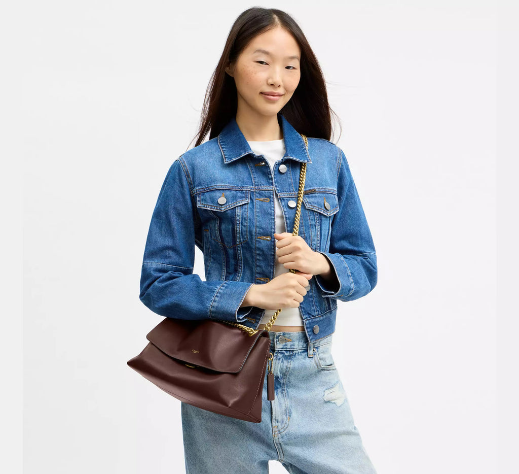 Chelsea 30 Shoulder Bag in Brown Leather