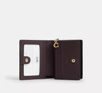 Coach Snap Wallet In Signature Canvas