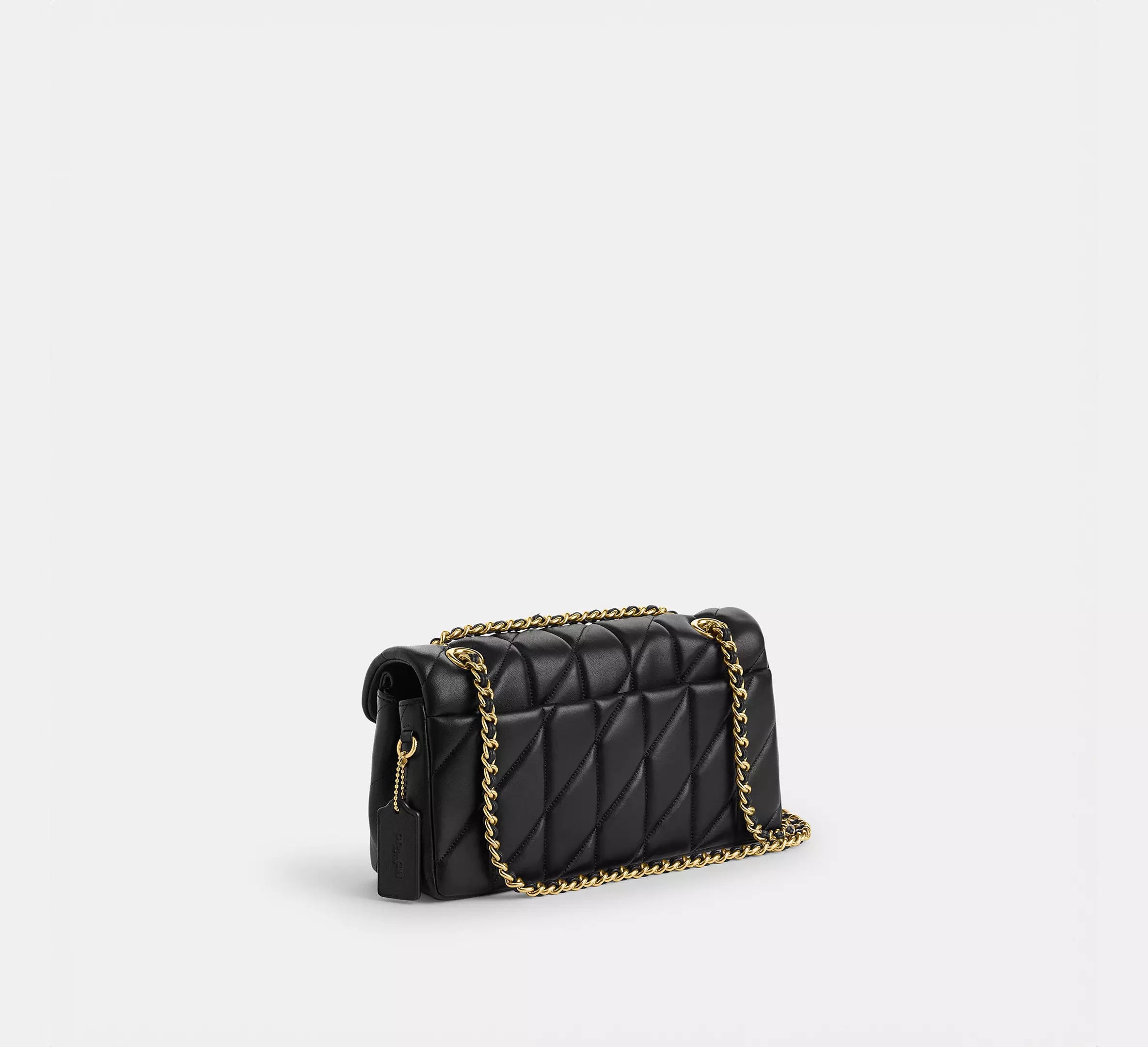 Tabby Shoulder Bag 26 With Pillow Quilting Black
