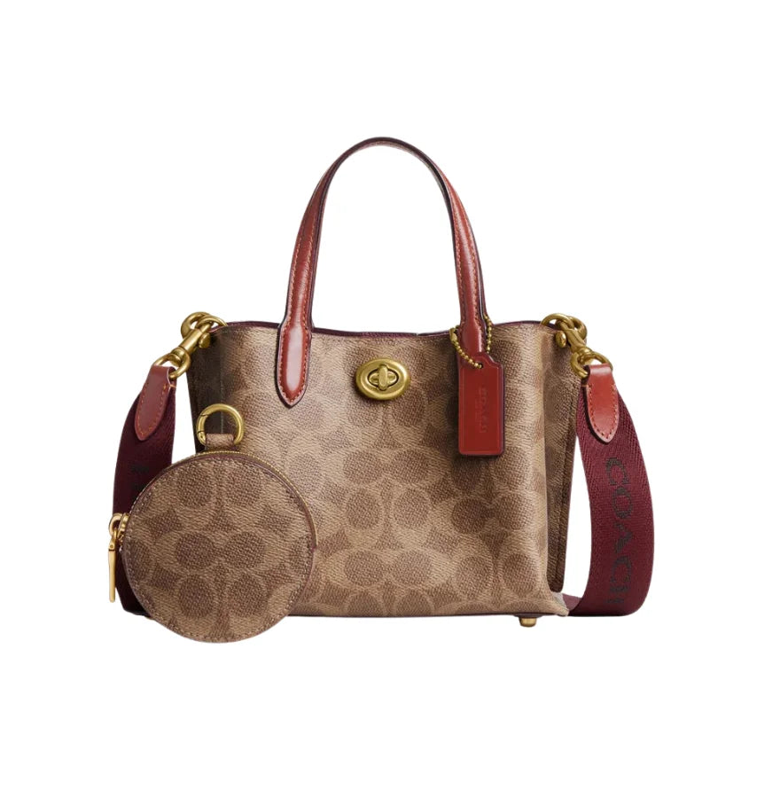Coach Willow Tote Bag 18 In Signature Canvas Main image