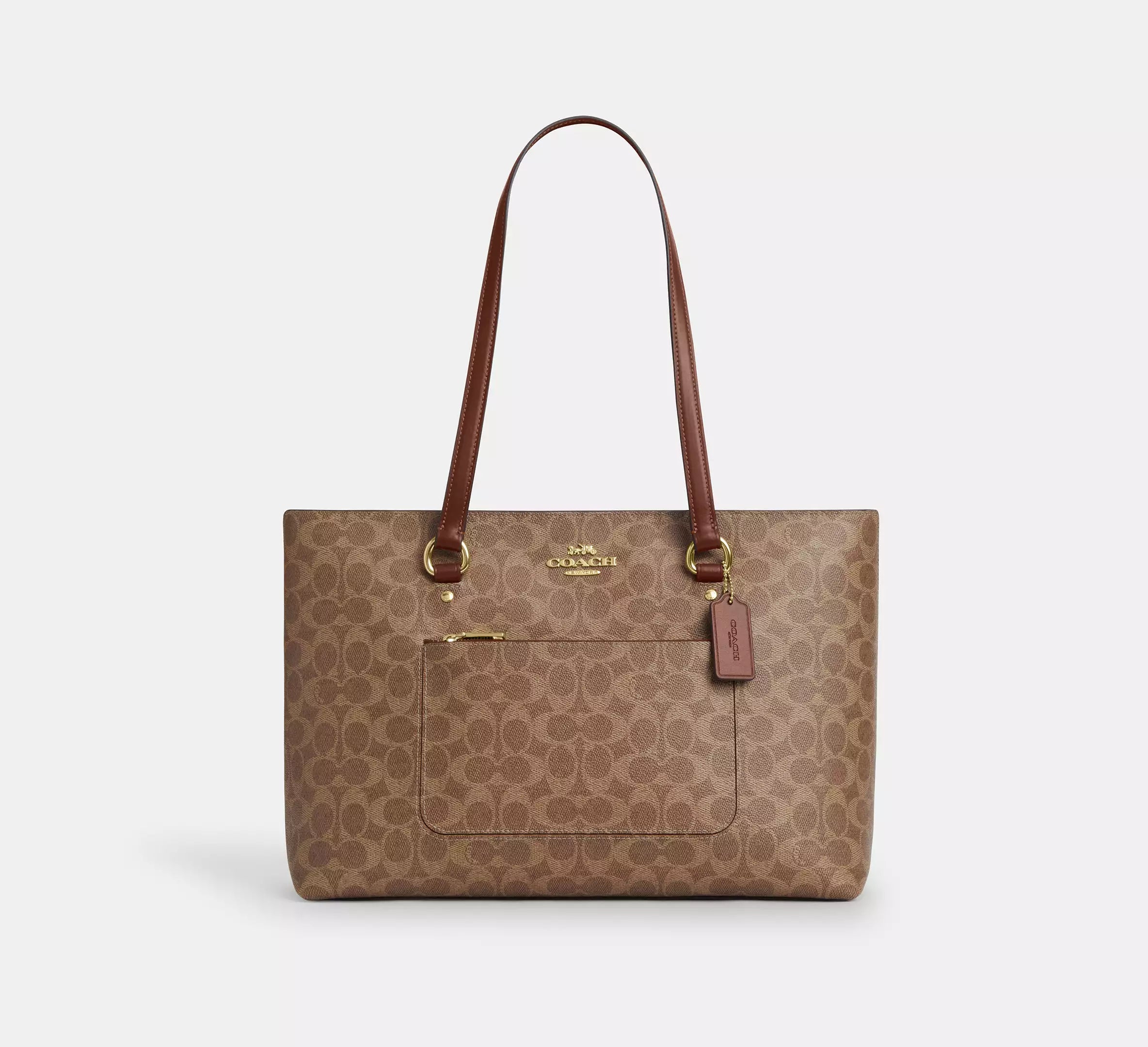 Coach Station Tote Bag In Signature Canvas Main image