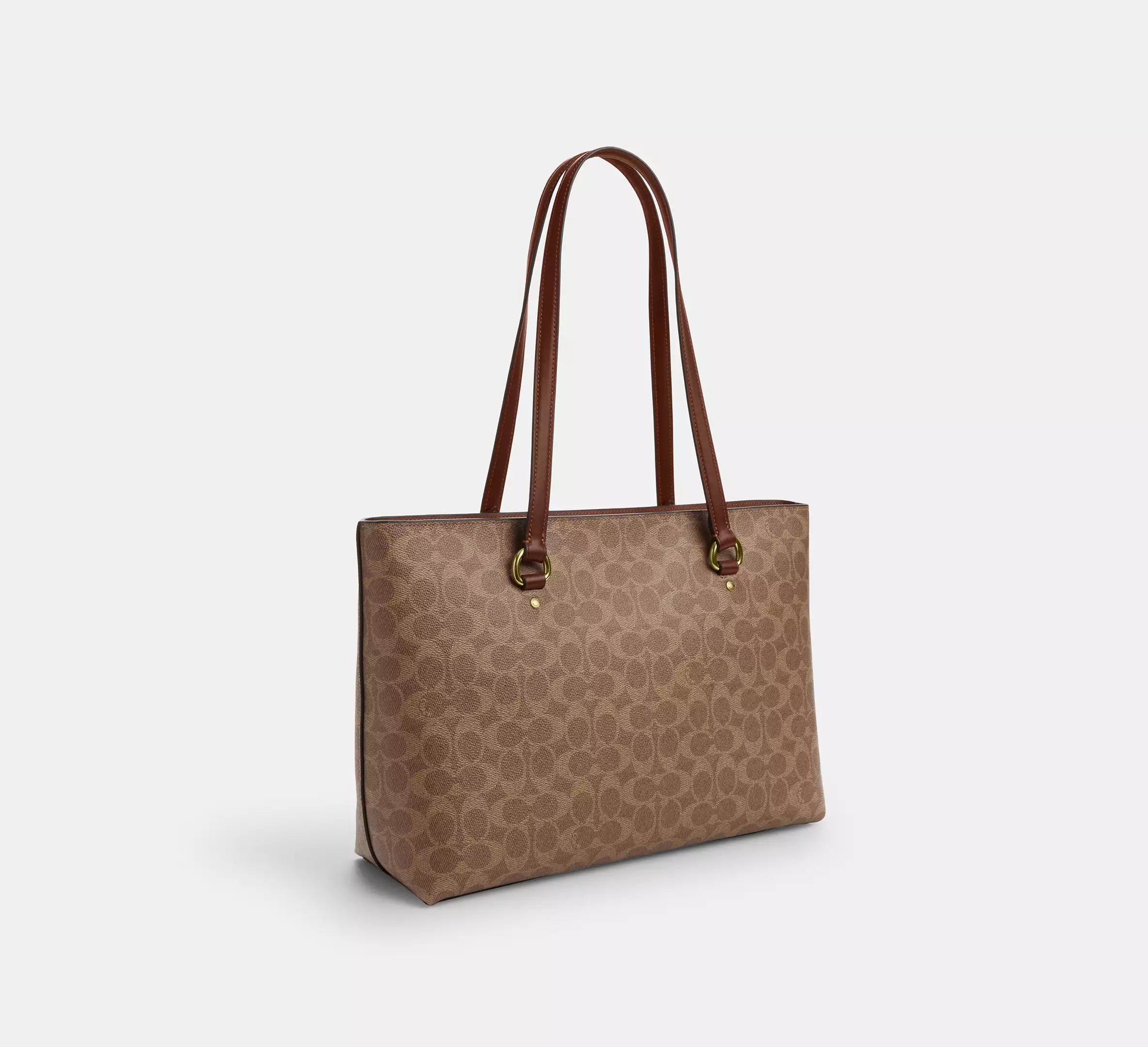 Coach Station Tote Bag In Signature Canvas