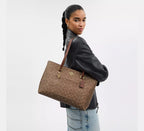 Coach Station Tote Bag In Signature Canvas