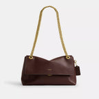 Chelsea Shoulder Bag 30 With Chain Brass/Maple