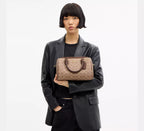 Coach Rowan Satchel Bag In Signature Canvas