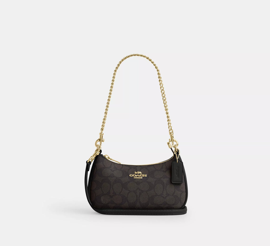 Coach Teri Mini Crossbody Bag In Signature Canvas