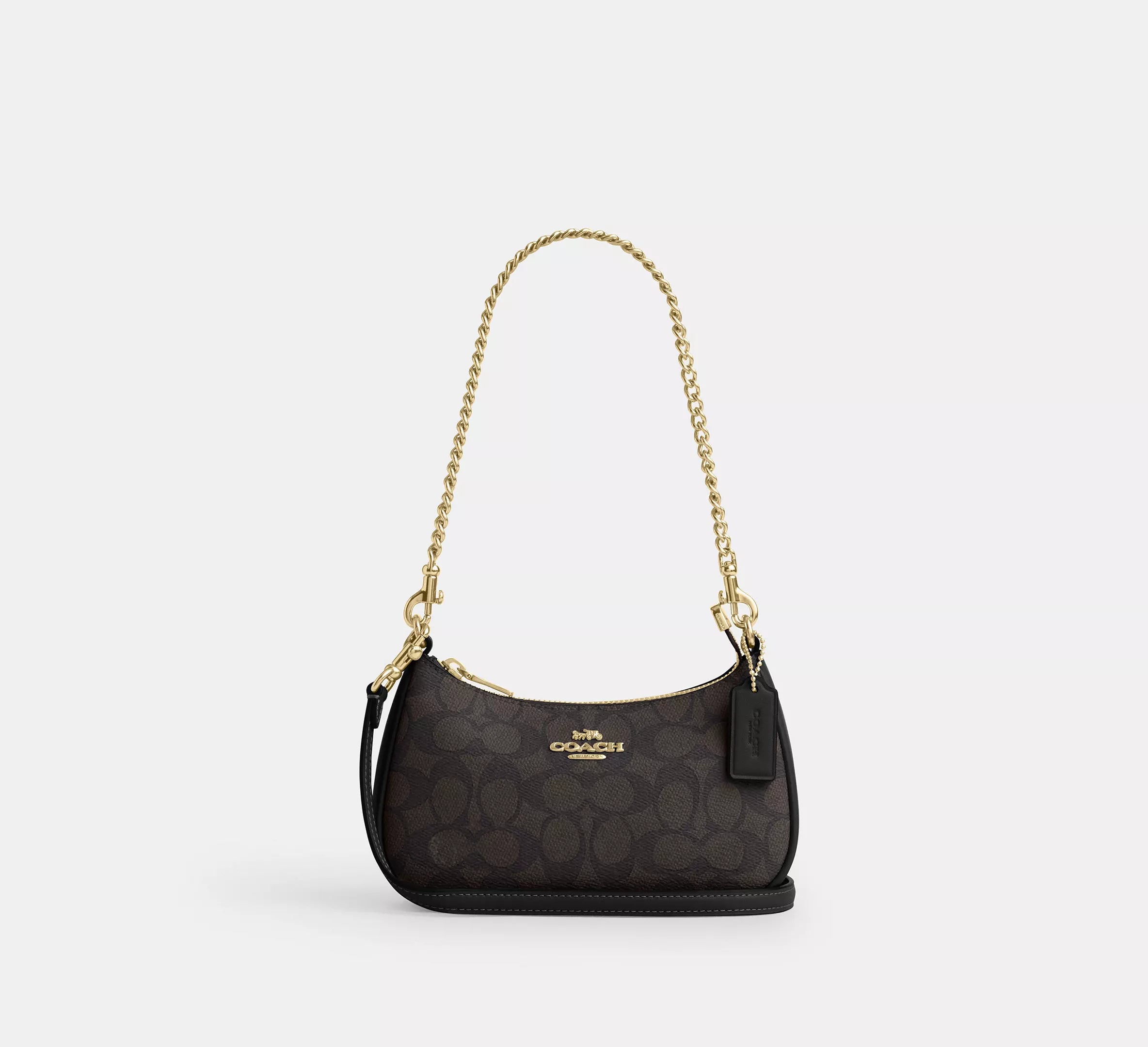 Coach Teri Mini Crossbody Bag In Signature Canvas