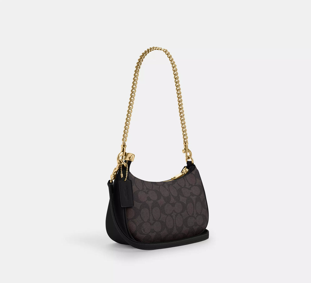 Coach Teri Mini Crossbody Bag In Signature Canvas